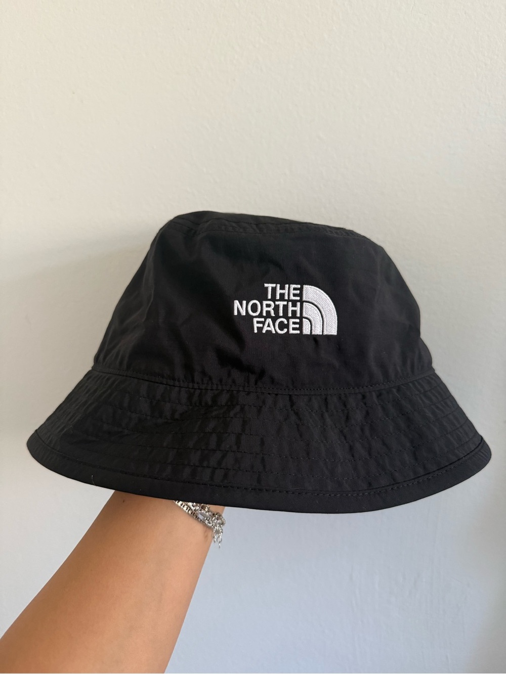 The North Face Black Logo Bucket Hat